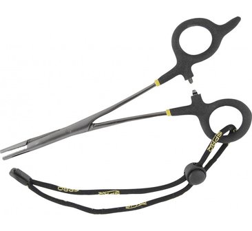 Spro forceps, straight nose, 20 cm
