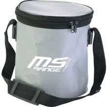 MS Range Bait Bowl L 5 ltr  opvouwbare en kant en klaar-voeremmer met transparante deksel                                                  op=op