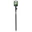C-tec zwart alu  hengelsteun/ Bankstick 30-50 cm                                 (nog slechts 1 op voorraad)