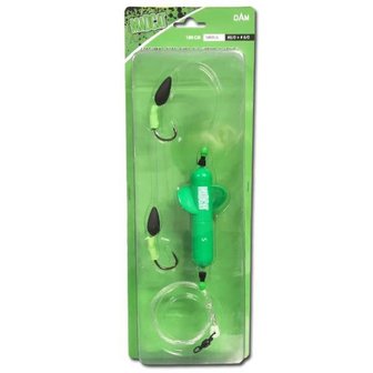 MADCAT Sreaming Profi River Rig &quot;worm &amp; squid&quot;in s-m of l
