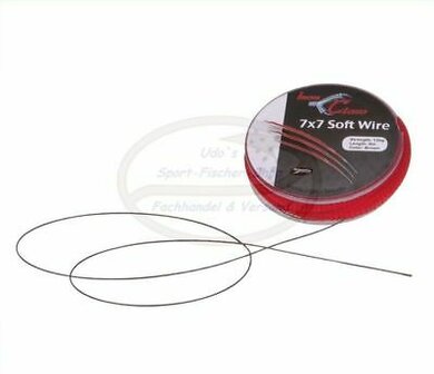 Iron Claw 7x7 soft wire, 5m, 9 kg, brown   beperkte voorraad