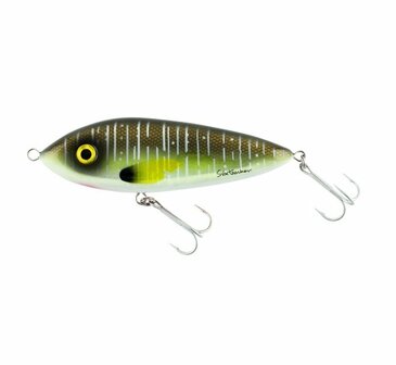 Abu Garcia McJerk Svartzonker,  12 cm- 70gr, Slow Sink, Pike  bij ons nu extra voordelig!!!