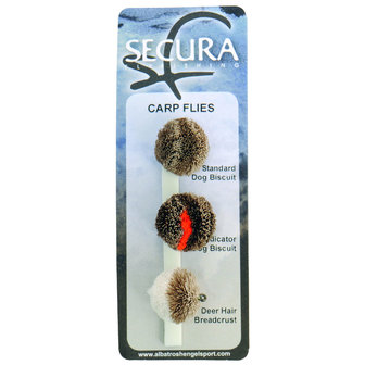 Secura Premium Carp Flies, 3 st