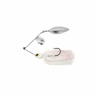 Berkley Spinnerbait tungsten head 21gr, loodvrij. Red-white-Silver