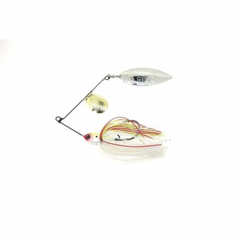 Berkley Spinnerbait tungsten head 14gr, loodvrij, white pearl