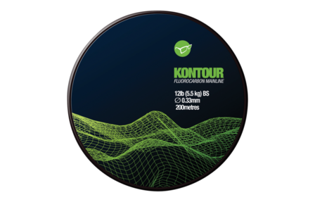 Korda Kontour Fluorocarbon mainline, 12lb  200mtrs