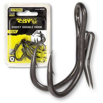 Black Cat Xstrong  Ghost double Hook 4/0, 5 st