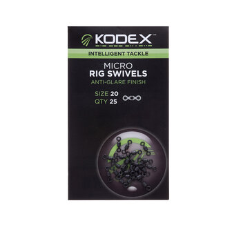 Kodex Micro Rig Swivel, size 20     25 stuks