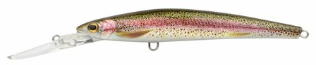 Ikiru Jerk 120 mm. long lip, 21 gr duikdiepte 4 mtr. Rainbow Trout