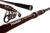 Delphin, Thunder Telerod Carbon, 3,6m -140gr. transp l: 125cm