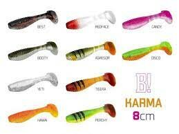 lure Delphin Karma UVs, 8cm . 5stuks