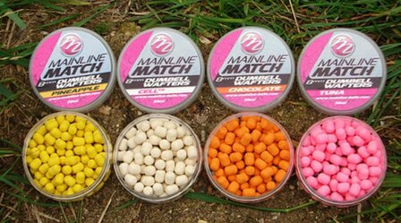 Mainline 8mm  match  ronde wafters , chocolate, 50 ml . orange