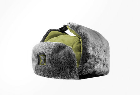 Warmte Muts Delphin Trapper Boyar, groen     beperkte voorraad, dus op=op