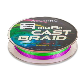 Aquatic MC-8 Cast braid 0.23mm, 200 m, 16.2 kg