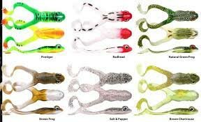 Spro The Frog shad 12 cm. Salt and pepper