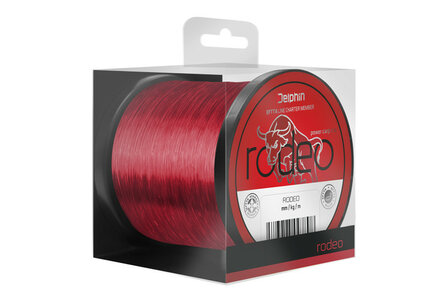 600 m Red Rodeo nylon in div. maten 0.25-0.35 mm