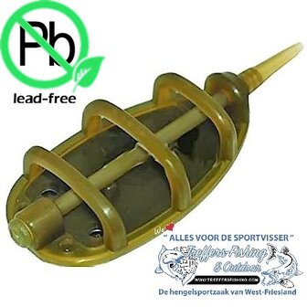 Fanatic Method Feeder  loodvrij/ leadfree; medium in 20, 30 of 40 gr                       zolang de voorraad strekt