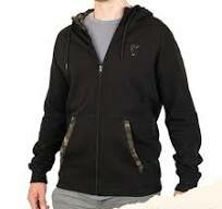 Fox Lightweight Zipped Hoody zwart maat S (fits chest 91-96 cm)