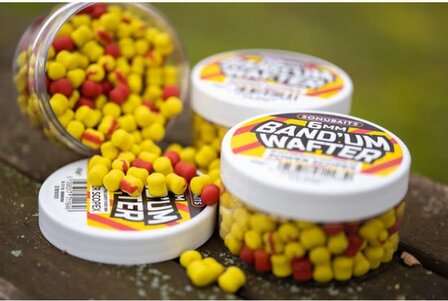 6mm Bandum Wafters van Sonubaits 45 gr. oranje-bruin Chocolate Orange