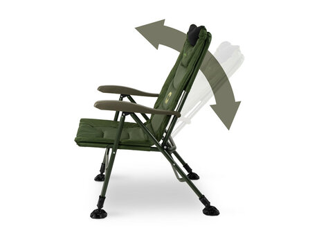 Delphin Karper-Feederstoel &quot;Ergo-Carp&quot;.