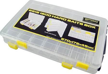 Spro Hard Baits box, double -sided   270x175x45mm