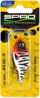 De Spro IRIS Vib&rsquo;R 50 hardlure 5cm/ 10 gr. redhead tiger
