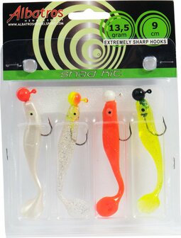 Albatros SS4 Shadkit 13.5gr/ 9 cm, 4 stuks