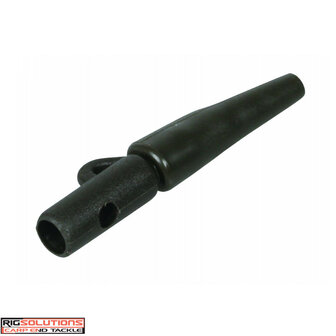RIG Solutions 028 Free Safe Leadclips+ Tail Rubbers, 5st green