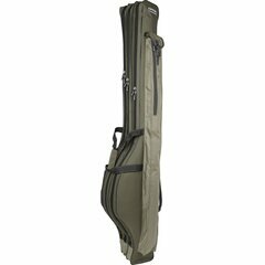 Lago Hengel Foudraal, 3 rod, 145 cm. uitgevoerd in de kleuren black &amp; green