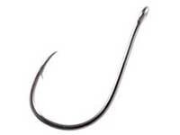 Owner Mosquito Hook black chrome , maat 2/0, 6 st 