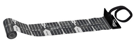 Freestyle Ruler 120cm.  compact PVC Vis-meetlint