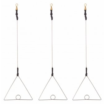 metal Delta Booms; zeeafhouders, 15cm, 6stuks
