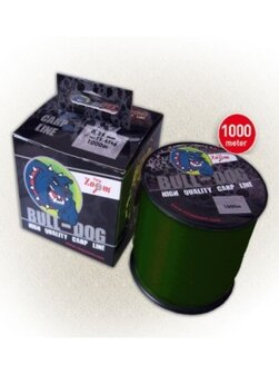 CarpZoom Bull Dog Carp Line, 1000 mtr Dark Green0.31 of 0.35mm