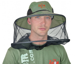 CarpZoom Mosquito Hat, tropenhoed met muskietengaas