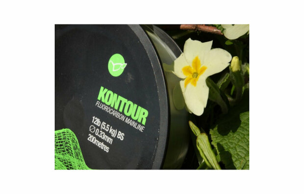 Korda Kontour Fluorocarbon mainline, 12lb  200mtrs