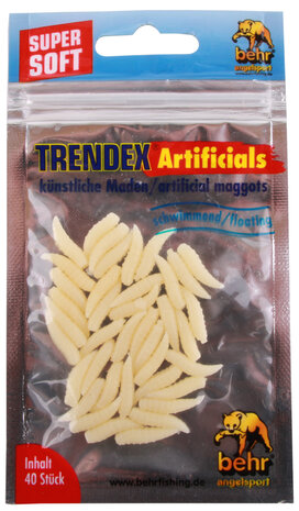 Trendex imitatie maden, 40 st, drijvend, kleur geel