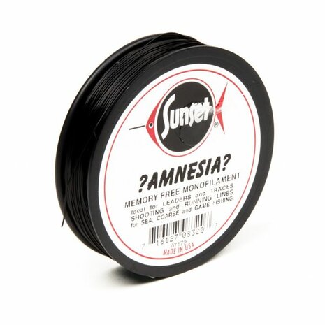 Sunset Amnesia memory free lijn, 100 mtr. 25 lb, trekkracht 11,4kg, rood
