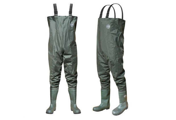 Chestwader delphin River/  ; Waadpak, wader                                            op=op