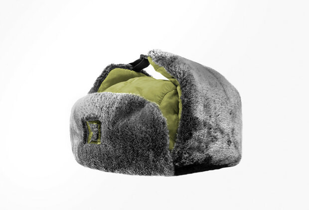 Warmte Muts Delphin Trapper Boyar, groen     beperkte voorraad, dus op=op