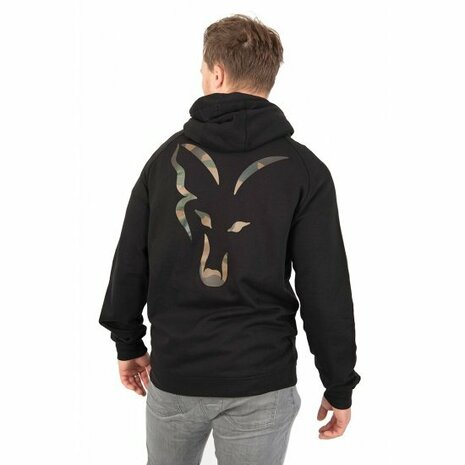 Fox Lightweight Zipped Hoody zwart maat S (fits chest 91-96 cm)