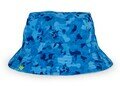 Preston Omkeerbare zomerhoed Blauw zwart / wit
