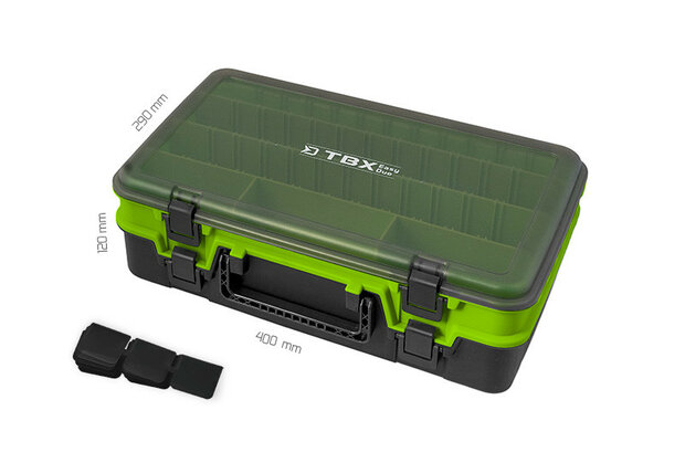 Delphin TBX EasyDuo, opbergkoffer afm. 385x270x125mm