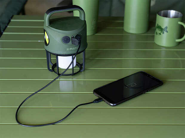 Camping Lamp Delphin Multix 3W/4400mAh, powerbank
