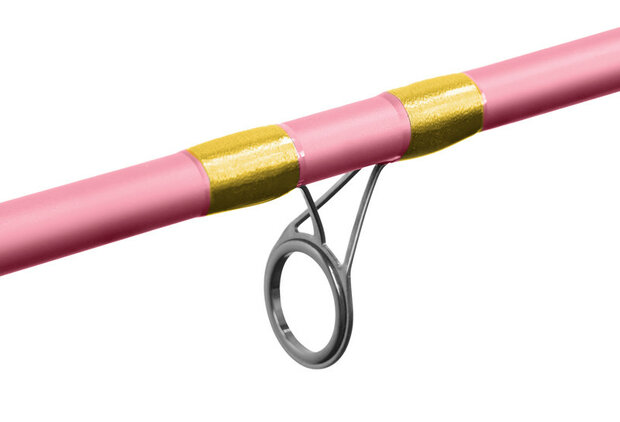 Delphin Queen Feeder + 3 tips, 3.9m 100 g, 3delig   met roze Queen 5T molen en nylon                aanbieding  op=op