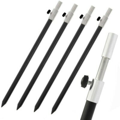  alu bankstick 30- 45 cm, per stuk                                