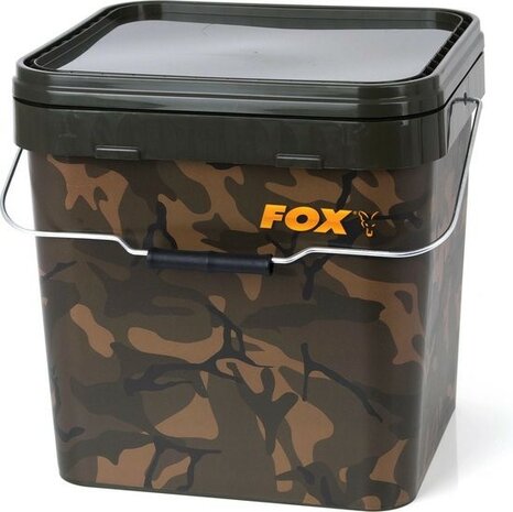 Fox Camo square Bucket, 12l, 