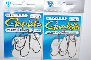 gamakatsu worm wire guard  size 1,   4st