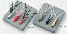 Spro Bungee  Forel Streamer haak 6, 3st: (1x  red, white en )    op=op