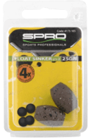 Spro Float Sinkers + Beads 20g, 2st