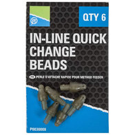 Preston in-line Quick Change Beads, 6 st